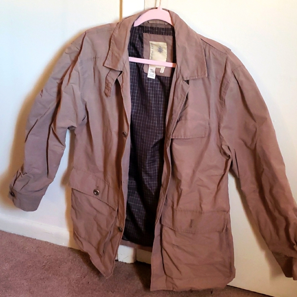 Mens Tan Territory Ahead jacket size small